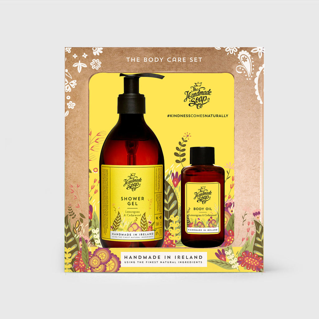 The Handmade Soap Company. Body Care Set Lemongrass & Cedarwood