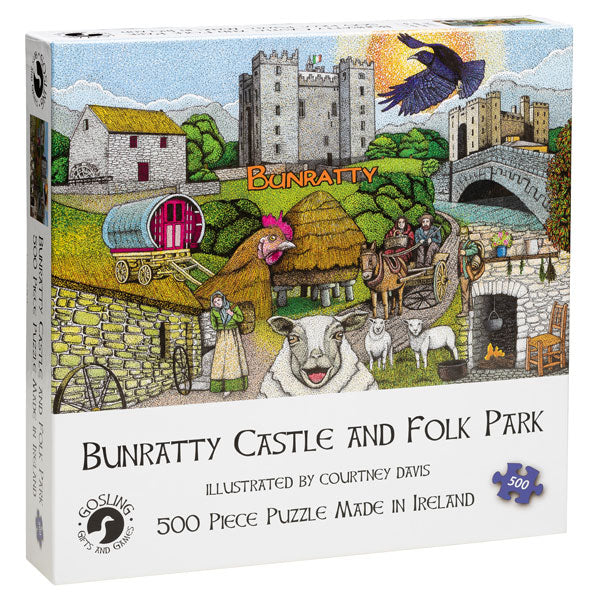 Gosling Games Bunratty Castle - 500 piece jigsaw