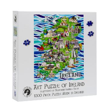 Gosling Games Art Puzzle of Ireland - 1000 piece puzzle