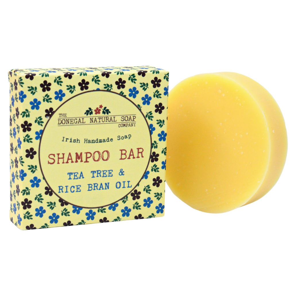 The Donegal Natural Soap Company Tea Tree & Rice Bran Shampoo Bar