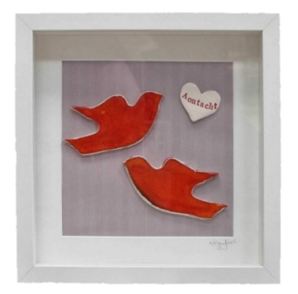 Maple Tree Pottery Aontacht Red Doves