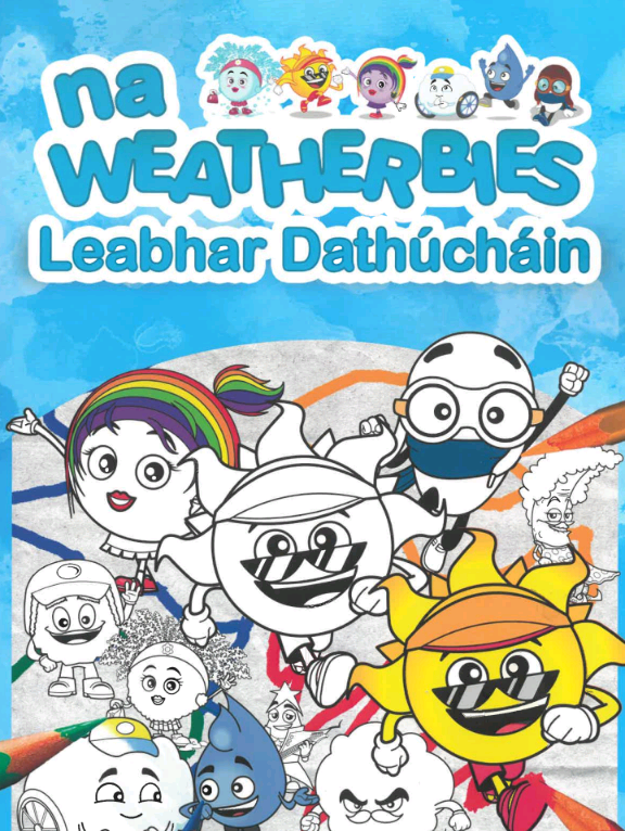 Na Weatherbies Leabhar Dathúcháin A4 / Colouring Book