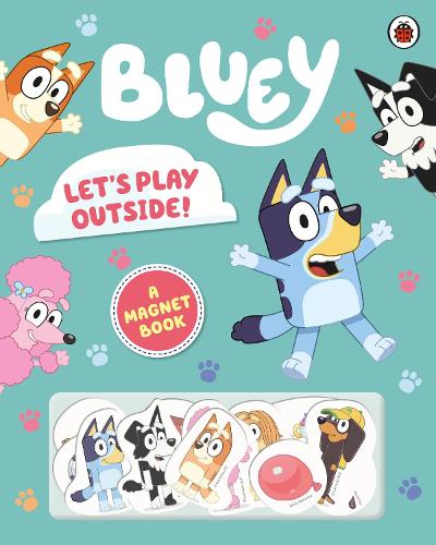 Bluey: Let's Play Outside! Magnet Book