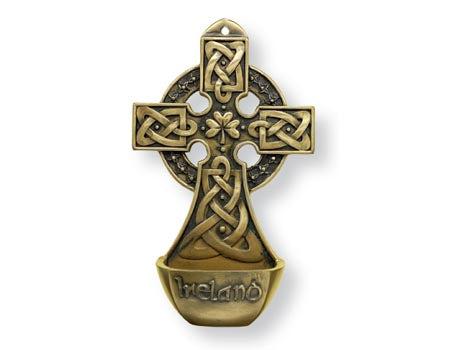 Celtic Shadows Bronze Gallery Holy Water Font