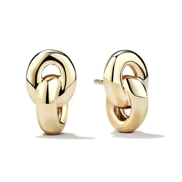 Kilkenny Silver - Link Stud Earrings