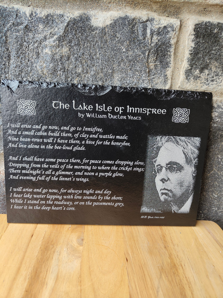Lazernow Custom Gifts The lake Of Innisfree W.B Yeats