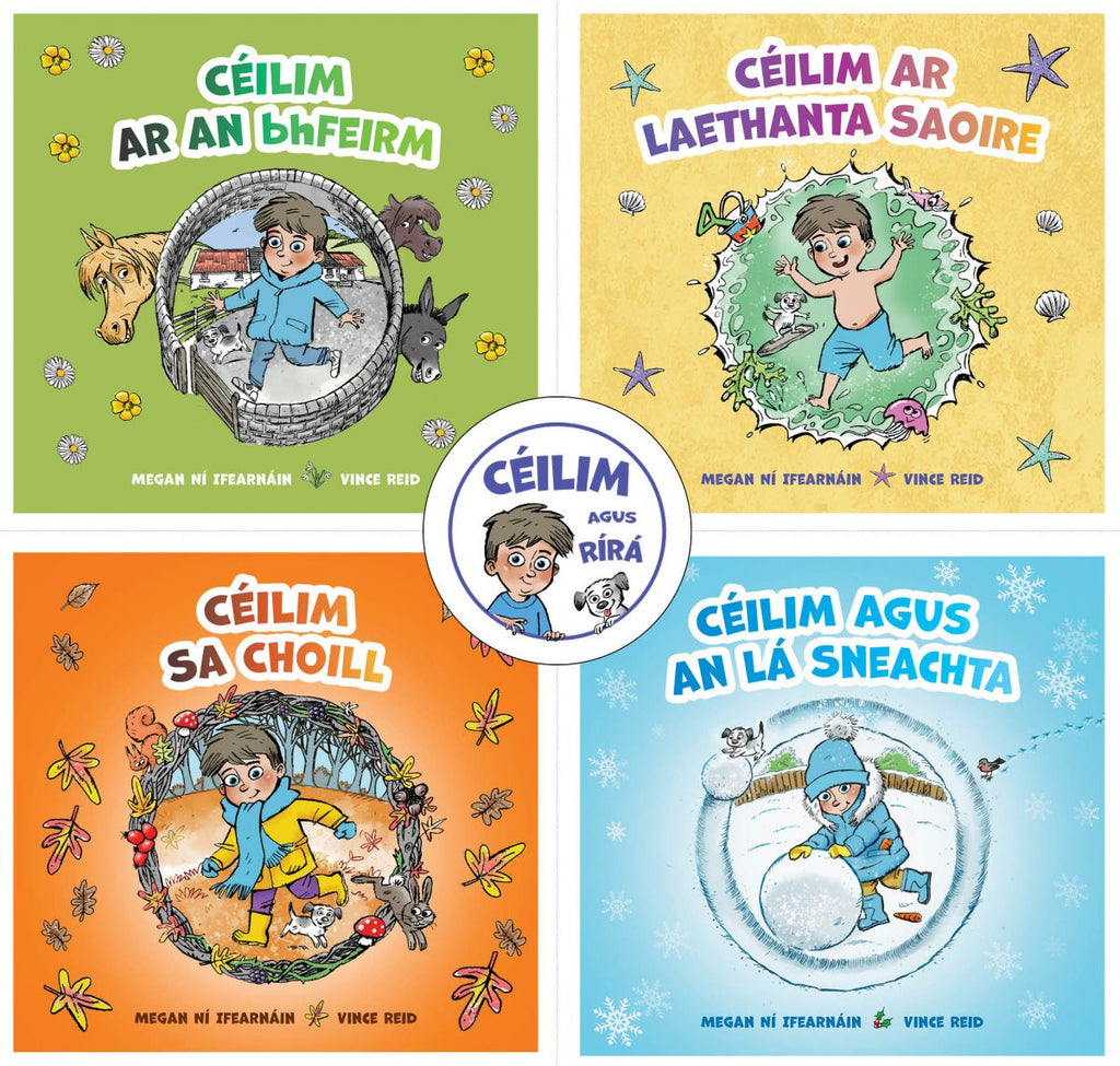 Pack of 4 Books - Céilim!