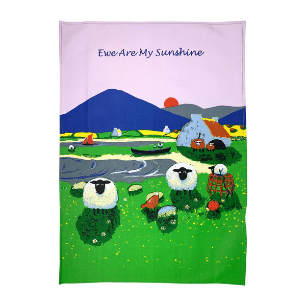 Thomas Joseph Tea Towel - 'Ewe are my Sunshine'