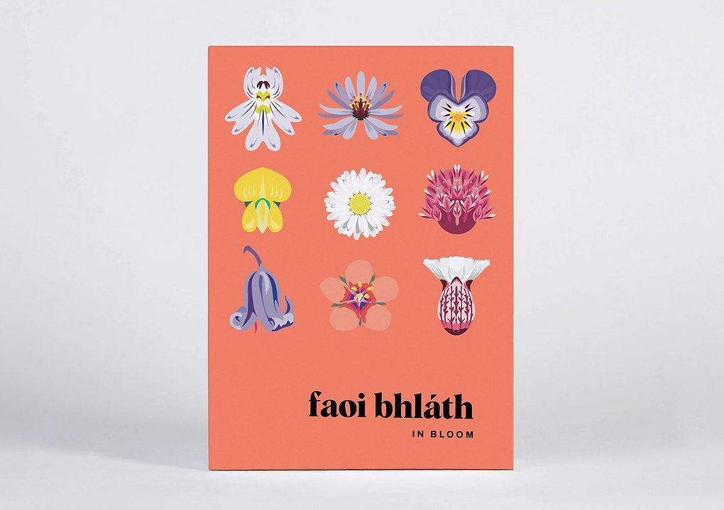 Pawpear  Faoi Bhláth/In Bloom 15 Greeting Cards with Envelopes