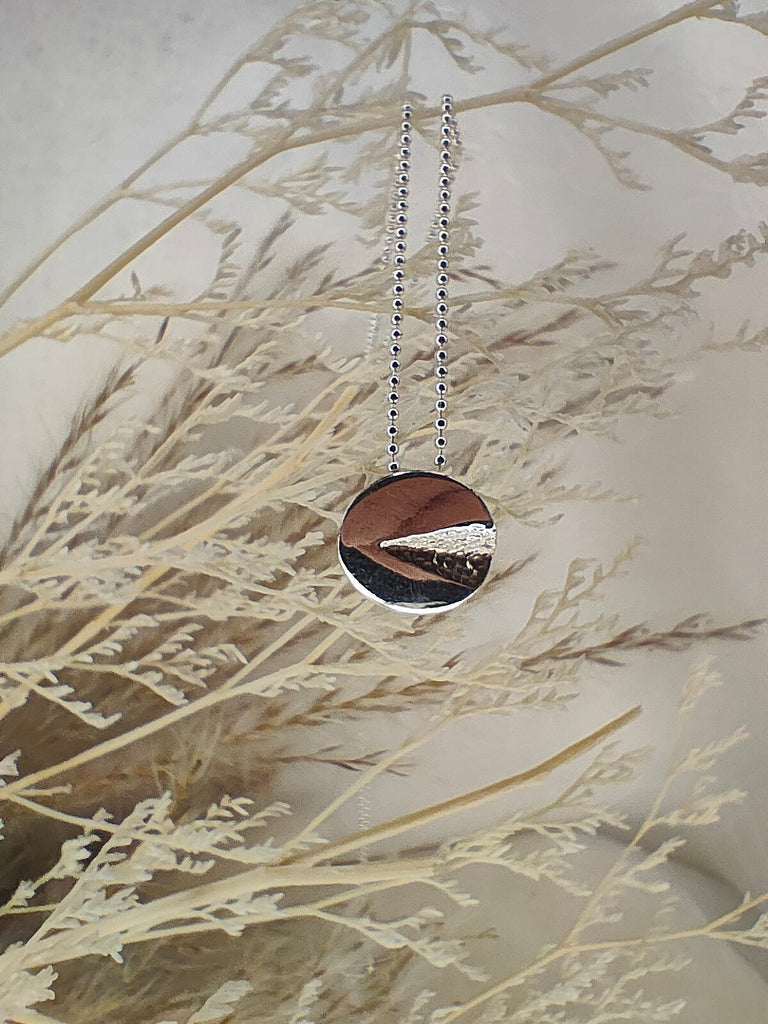 Handcrafted Jewellery By Geraldine - Sterling Silver Lile Pendant.
