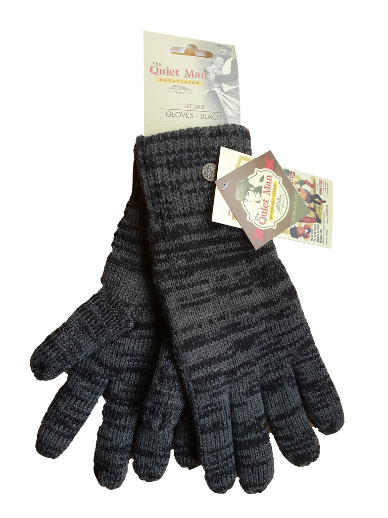 The Quiet Man Gloves Black Small