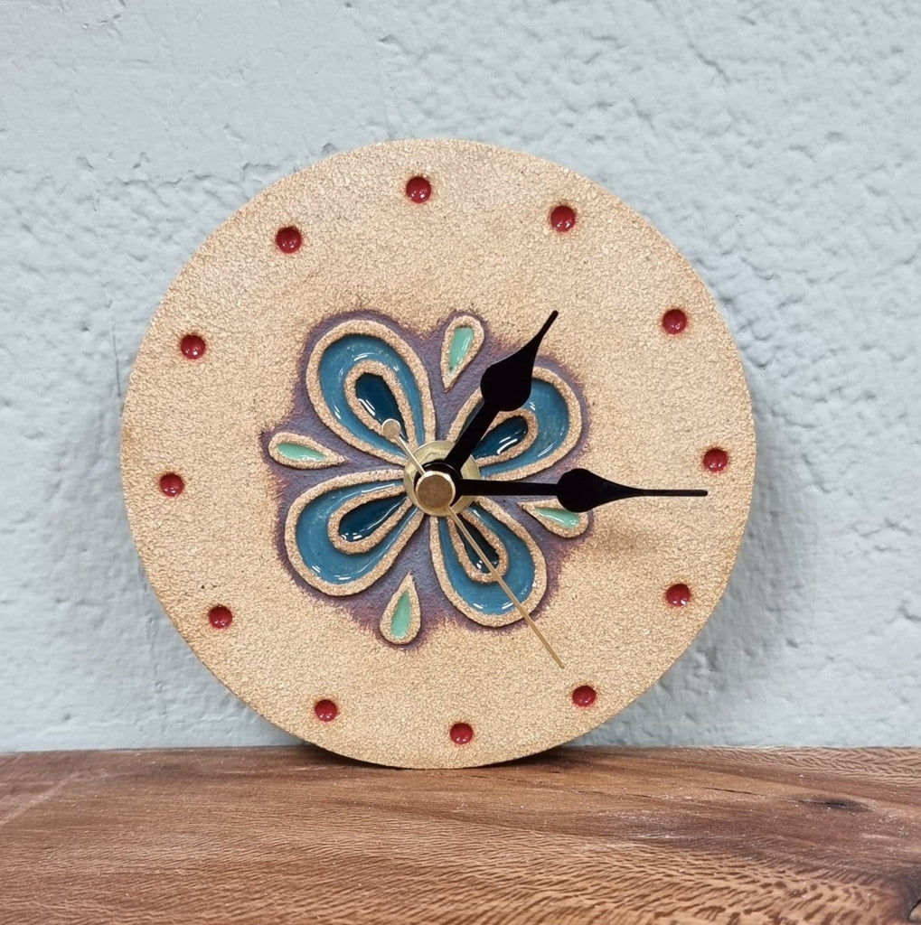 Michelle Butler Ceramics Flower Clock Round Small
