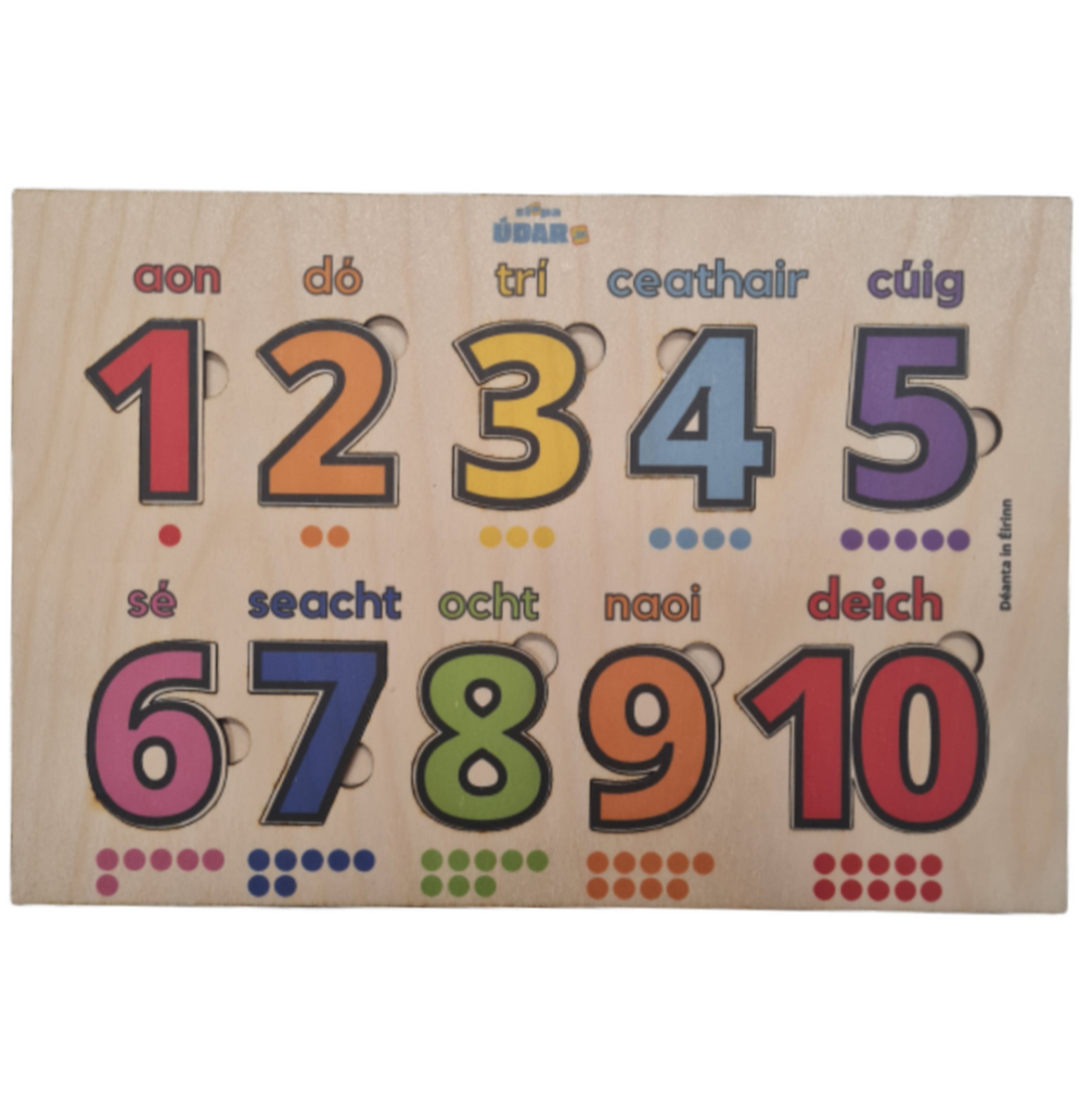 Wooden Puzzle – Numbers