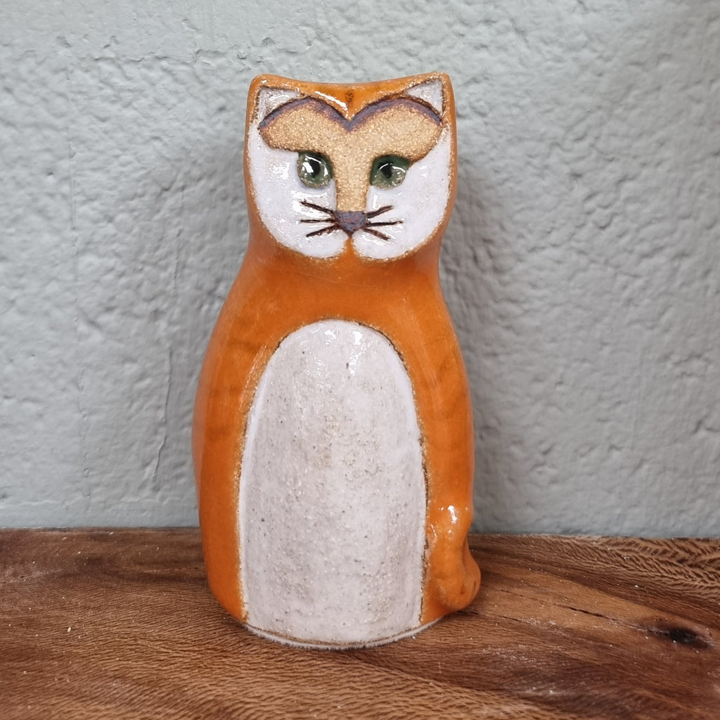 Michelle Butler Ceramic Small Cat Ginger