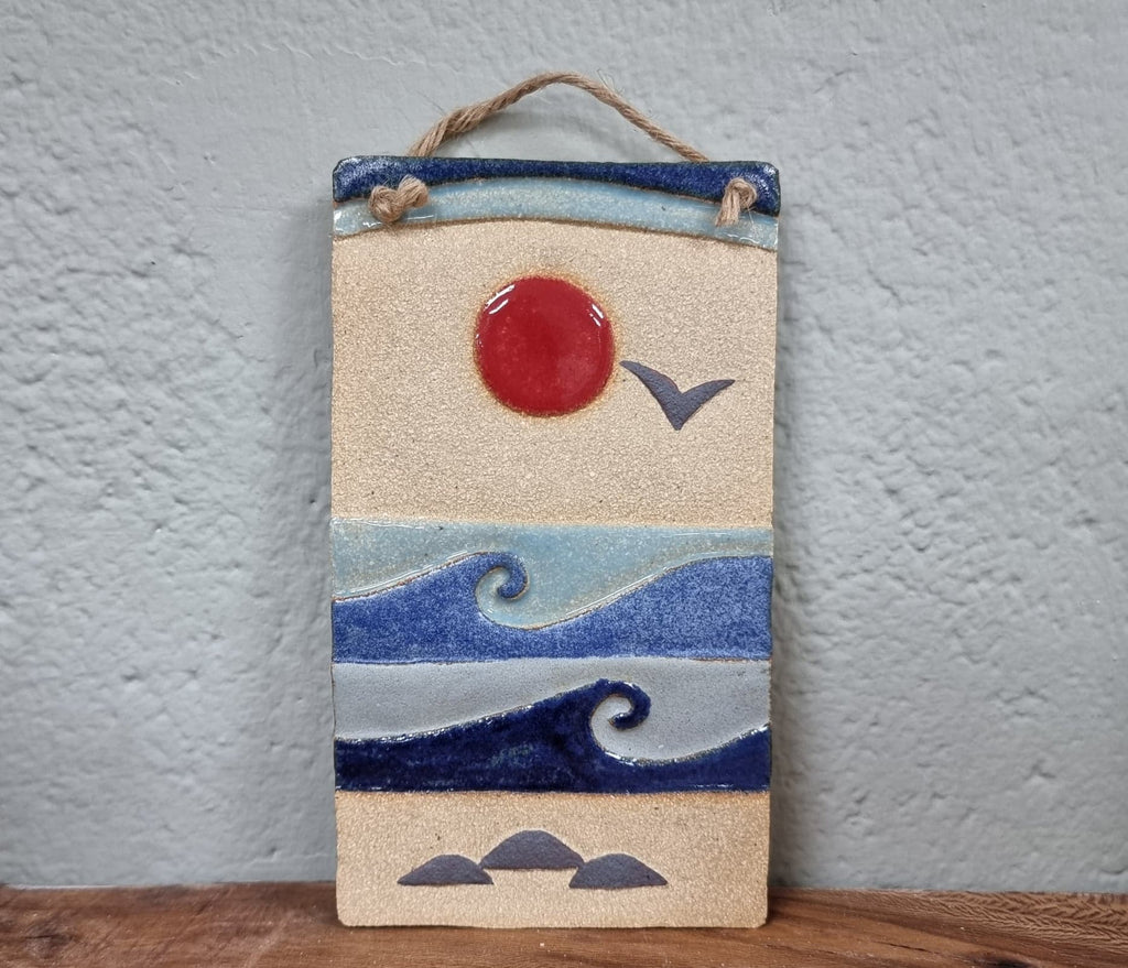 Michelle Butler Ceramics Seaside Plaque Small