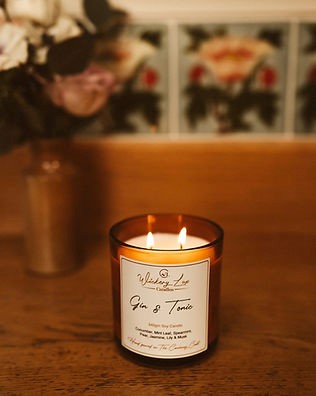 Wickery Lux Soy Candle Gin & Tonic