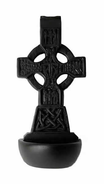 Island Turf Crafts Celtic Cross Holy Water Font 6 Inch