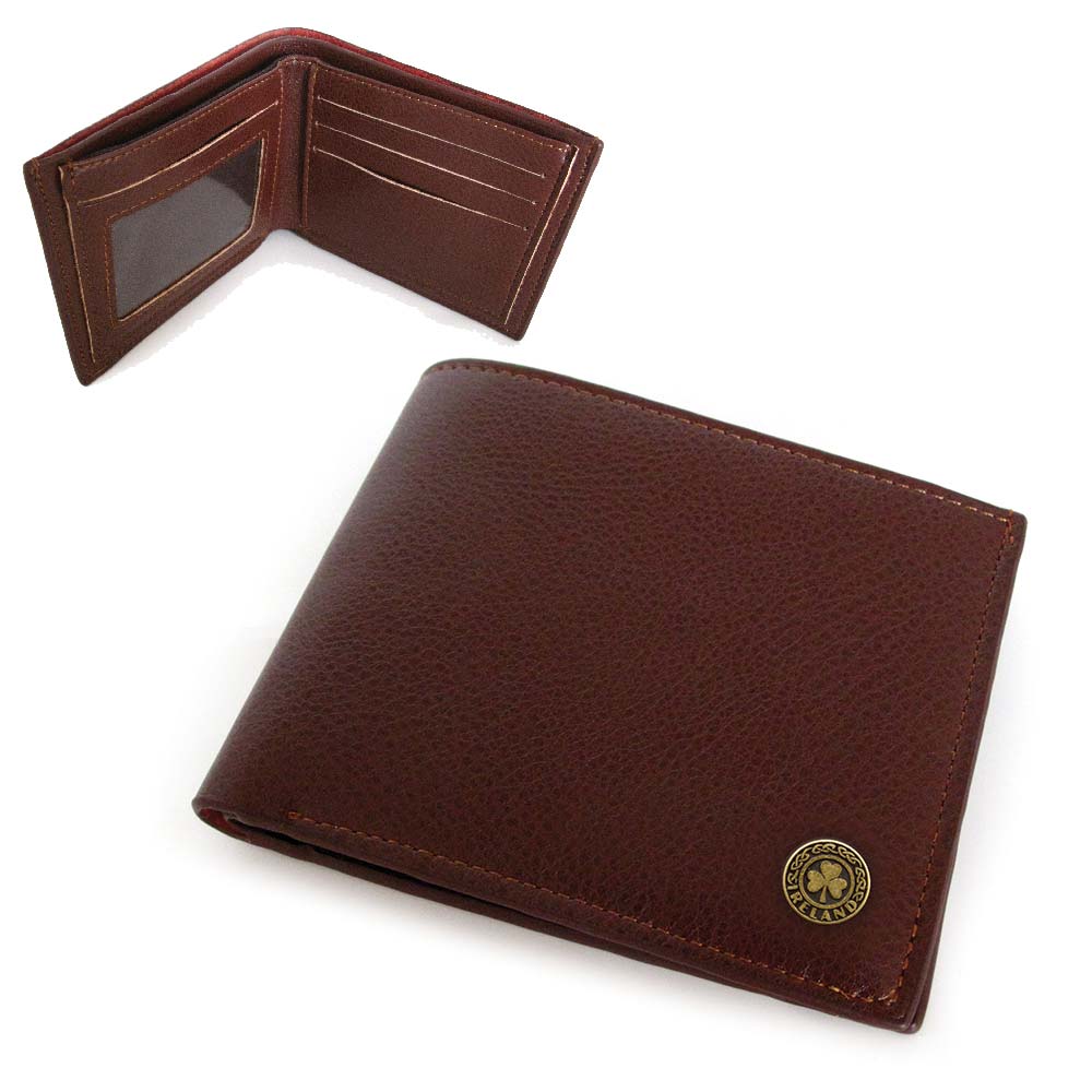 Man Of Aran Wallet Brown