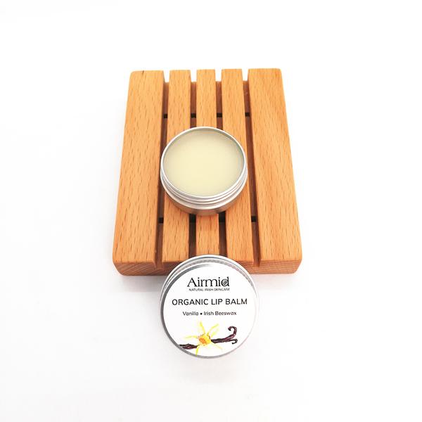Airmid Natural Handmade Soap Organic Vanilla Lip Balm
