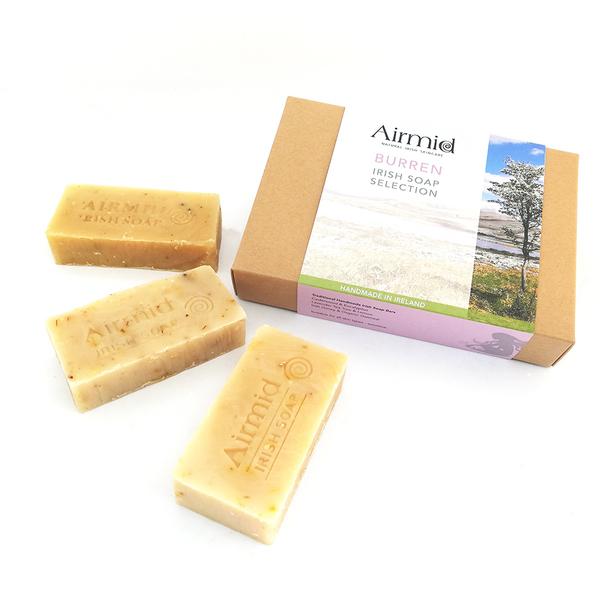 Airmid Natural Handmade Soap Burren Irish Soap Selection