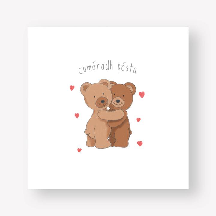 Connect The Dots Design Comóradh Pósta/Wedding Anniversary Card