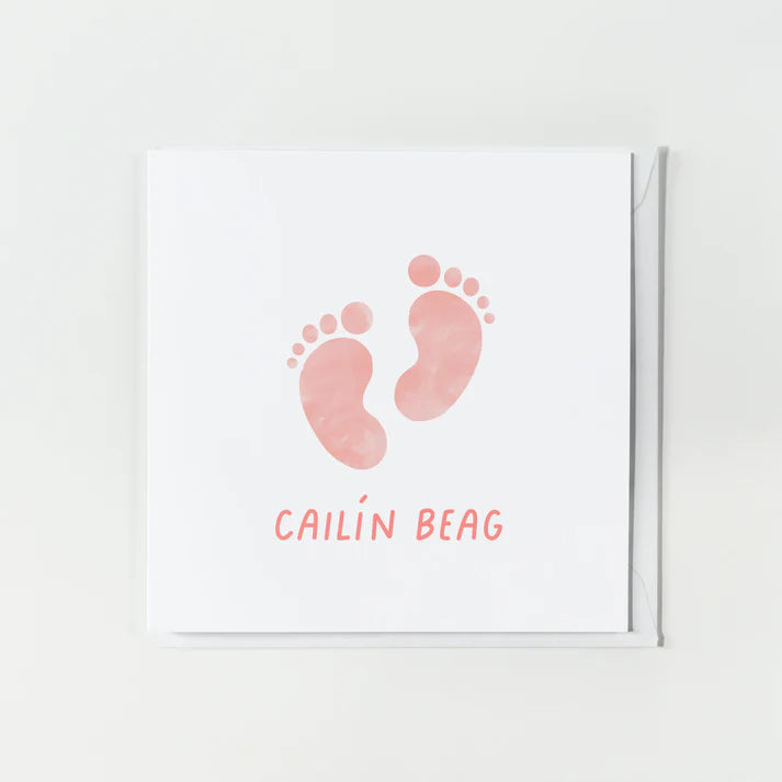 As Gaeilge Cards Cailín/Gasúr Beag 