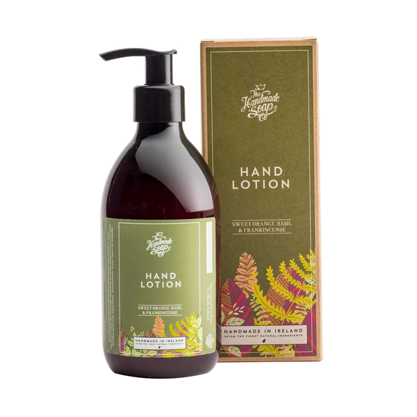 The Handmade Soap Company Hand Lotion Sweet Orange, Basil & Frankincence