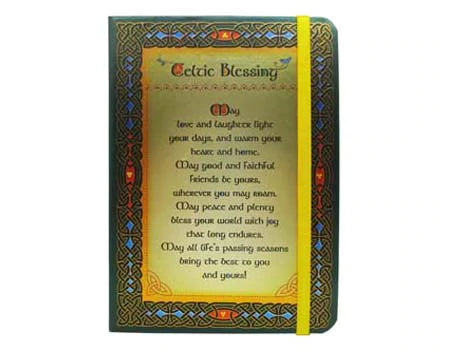 Island Craft Studios Celtic Blessing Notebook