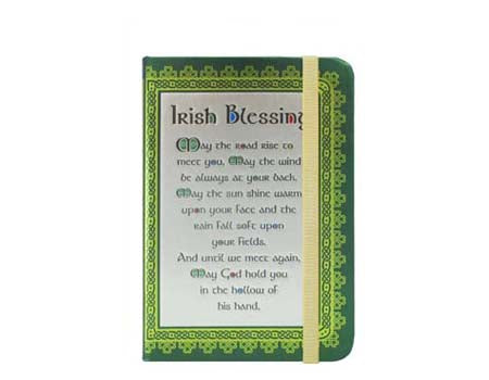 Island Craft Studios Irish Blessing Notebook