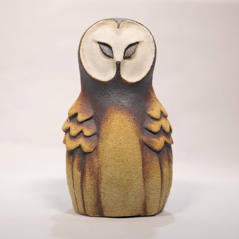 Michelle Butler Ceramics Owl - Med