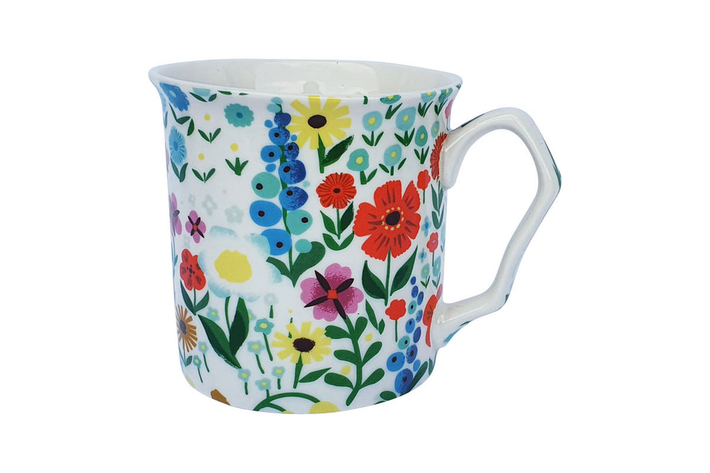 Shannonbridge Pottery Ireland 6 Piece Mug Set Sarah's Cottage