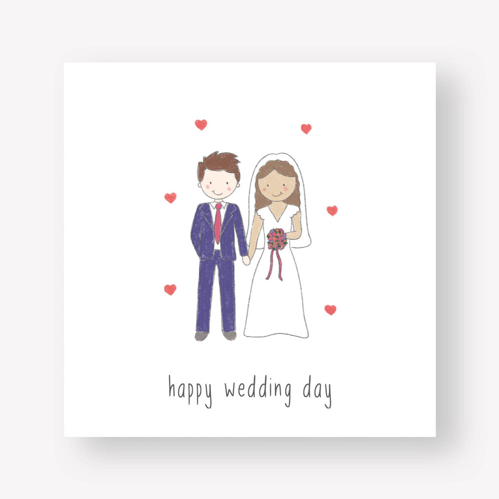 Connect The Dots Design Ar Lá Bhur bPósta/Happy Wedding Day Card
