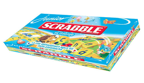 Junior Scrabble as Gaeilge
