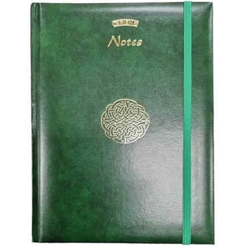 O'Brien Celtic Gifts A5 Notebook Green