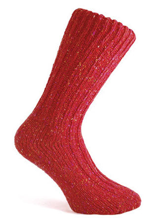 Donegal Socks Red No.313